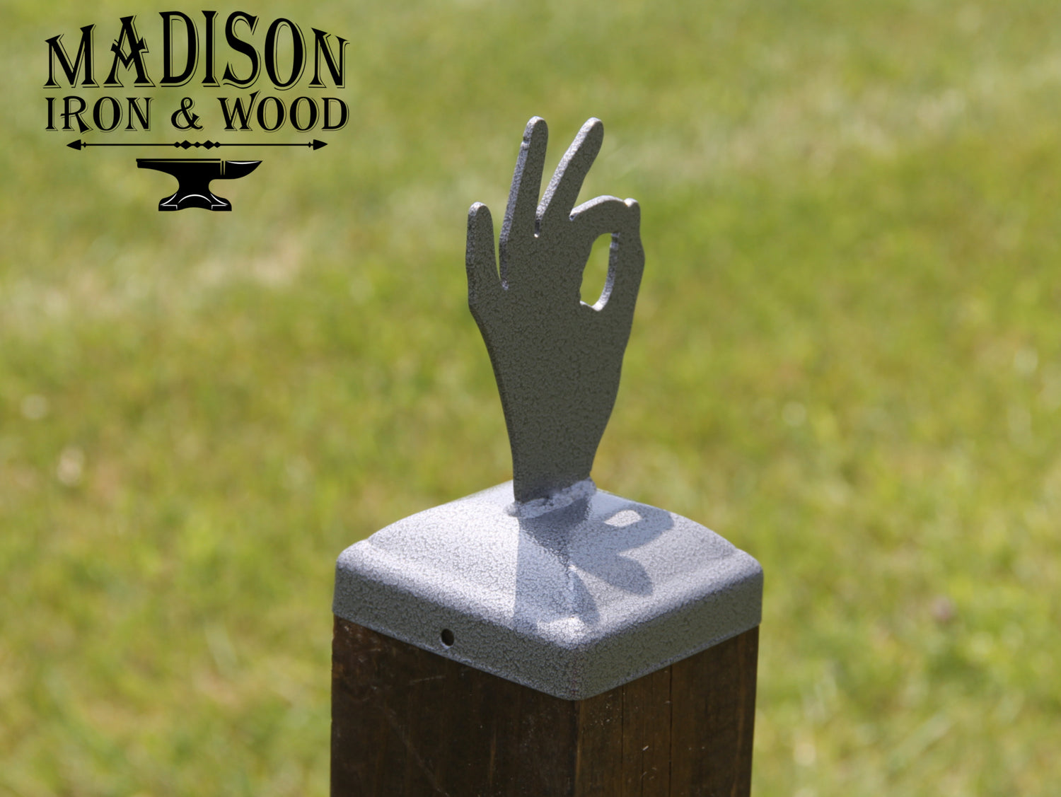Madison Iron and wood – Metal Décor – Home Improvement – Home décor – Post Caps – Outdoor Décor