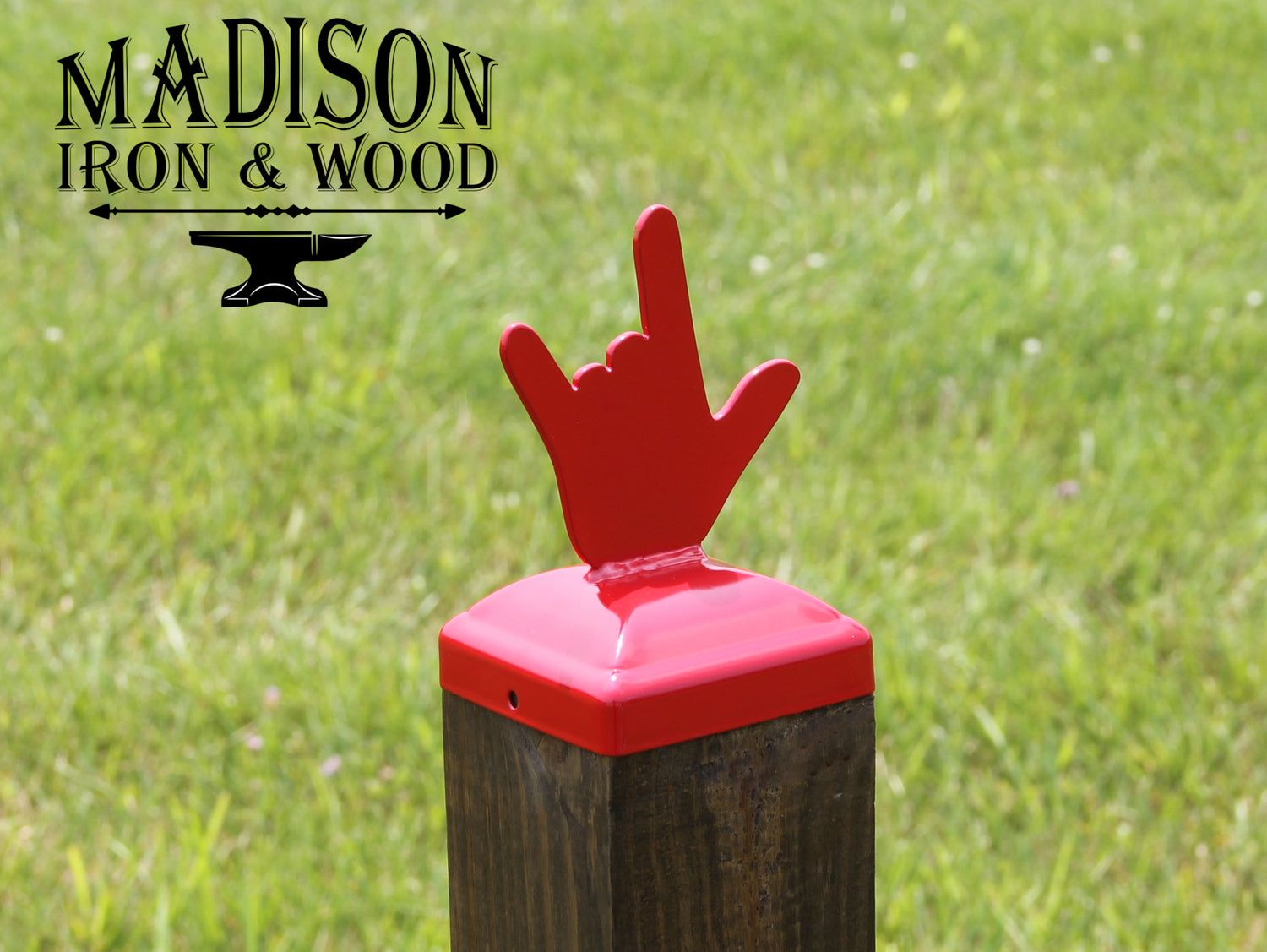 Madison Iron and wood – Metal Décor – Home Improvement – Home décor – Post Caps – Outdoor Décor
