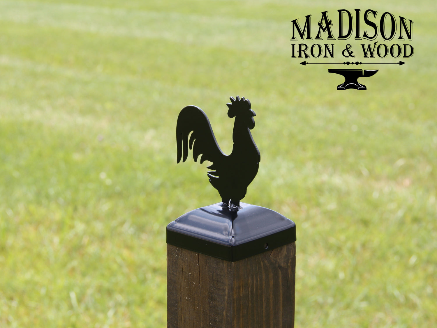 Madison Iron and wood – Metal Décor – Home Improvement – Home décor – Post Caps – Outdoor Décor