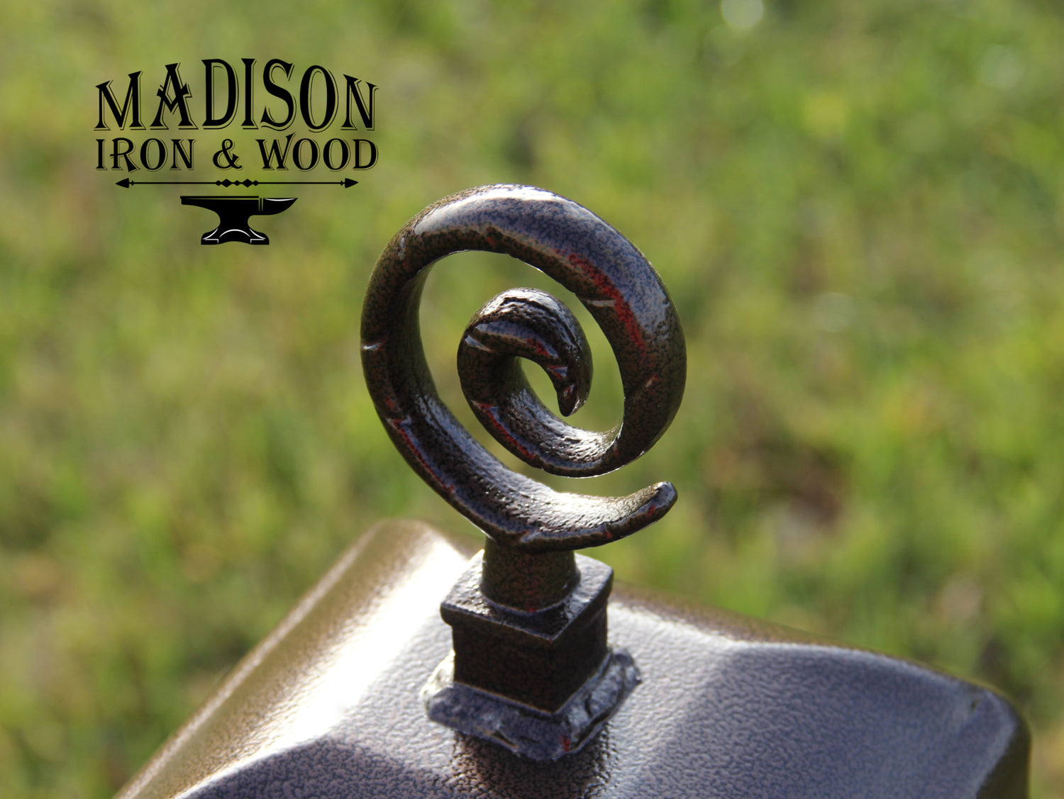 Madison Iron and wood – Metal Décor – Home Improvement – Home décor – Post Caps – Outdoor Décor