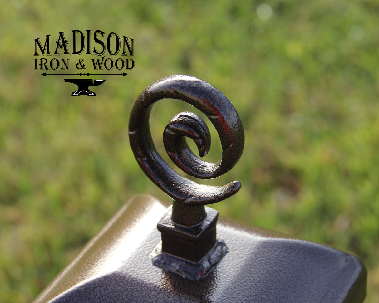Madison Iron and wood – Metal Décor – Home Improvement – Home décor – Post Caps – Outdoor Décor