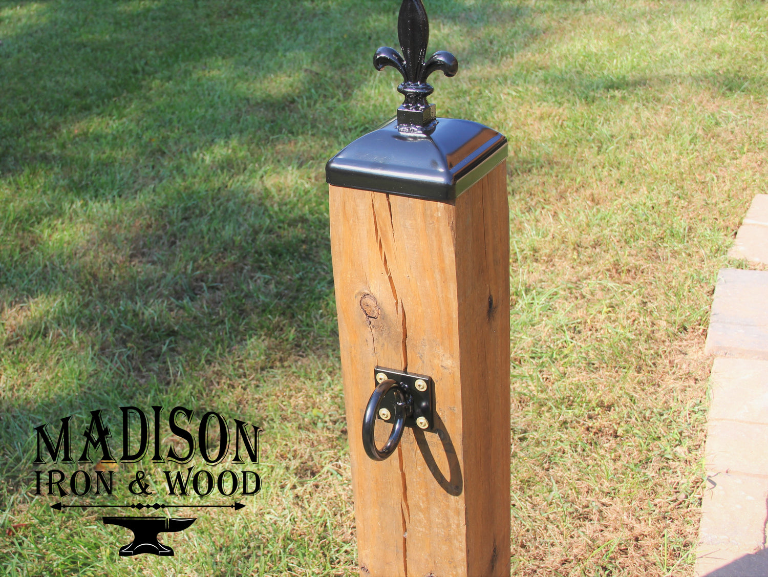 Madison Iron and wood – Metal Décor – Home Improvement – Home décor – Post Caps – Outdoor Décor