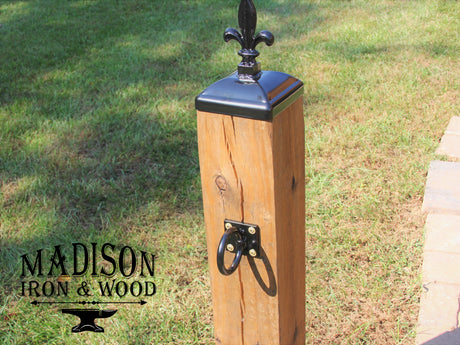 Madison Iron and wood – Metal Décor – Home Improvement – Home décor – Post Caps – Outdoor Décor