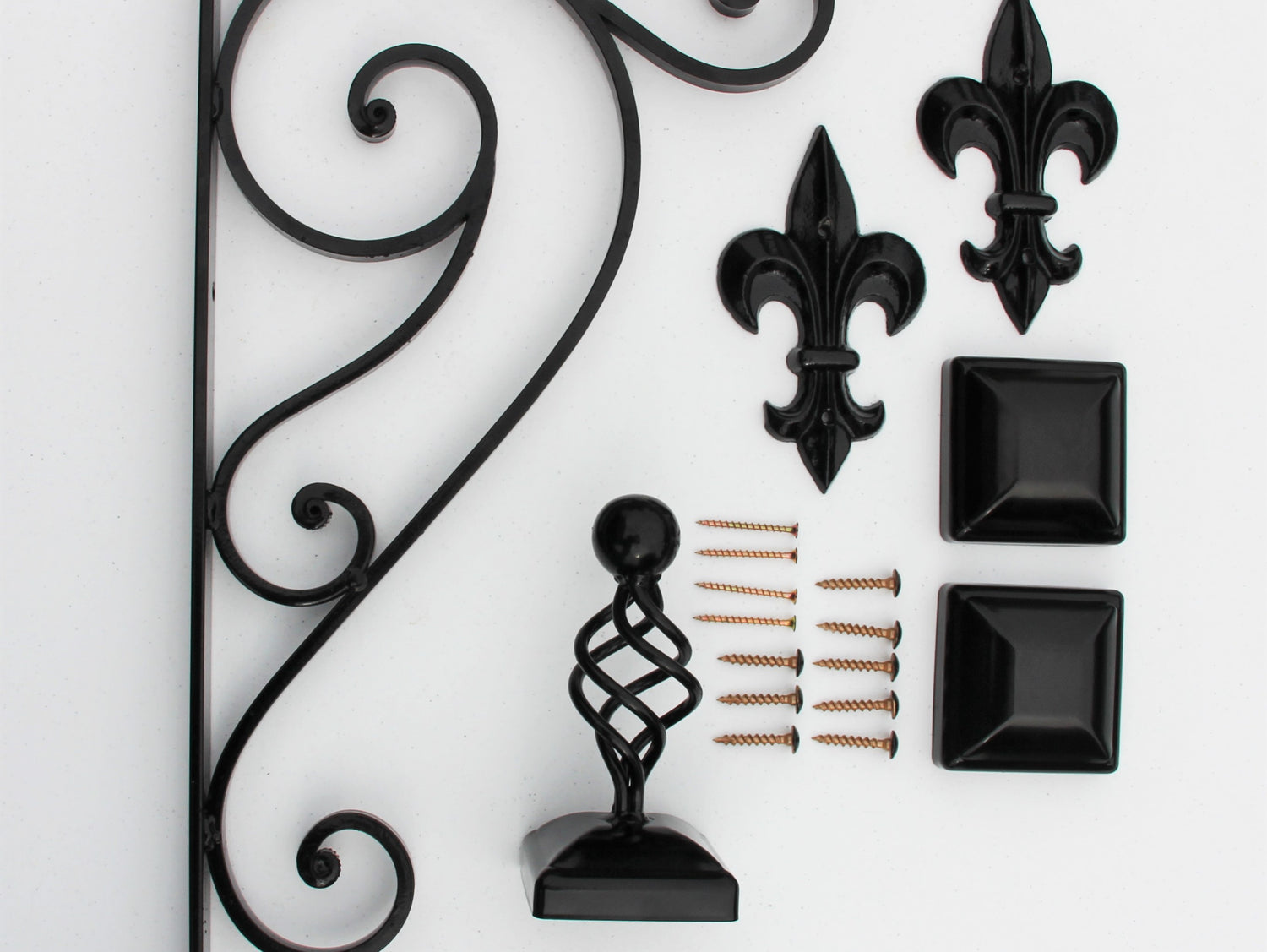Madison Iron and wood – Metal Décor – Home Improvement – Home décor – Post Caps – Outdoor Décor