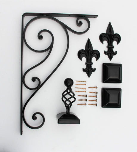 Madison Iron and wood – Metal Décor – Home Improvement – Home décor – Post Caps – Outdoor Décor