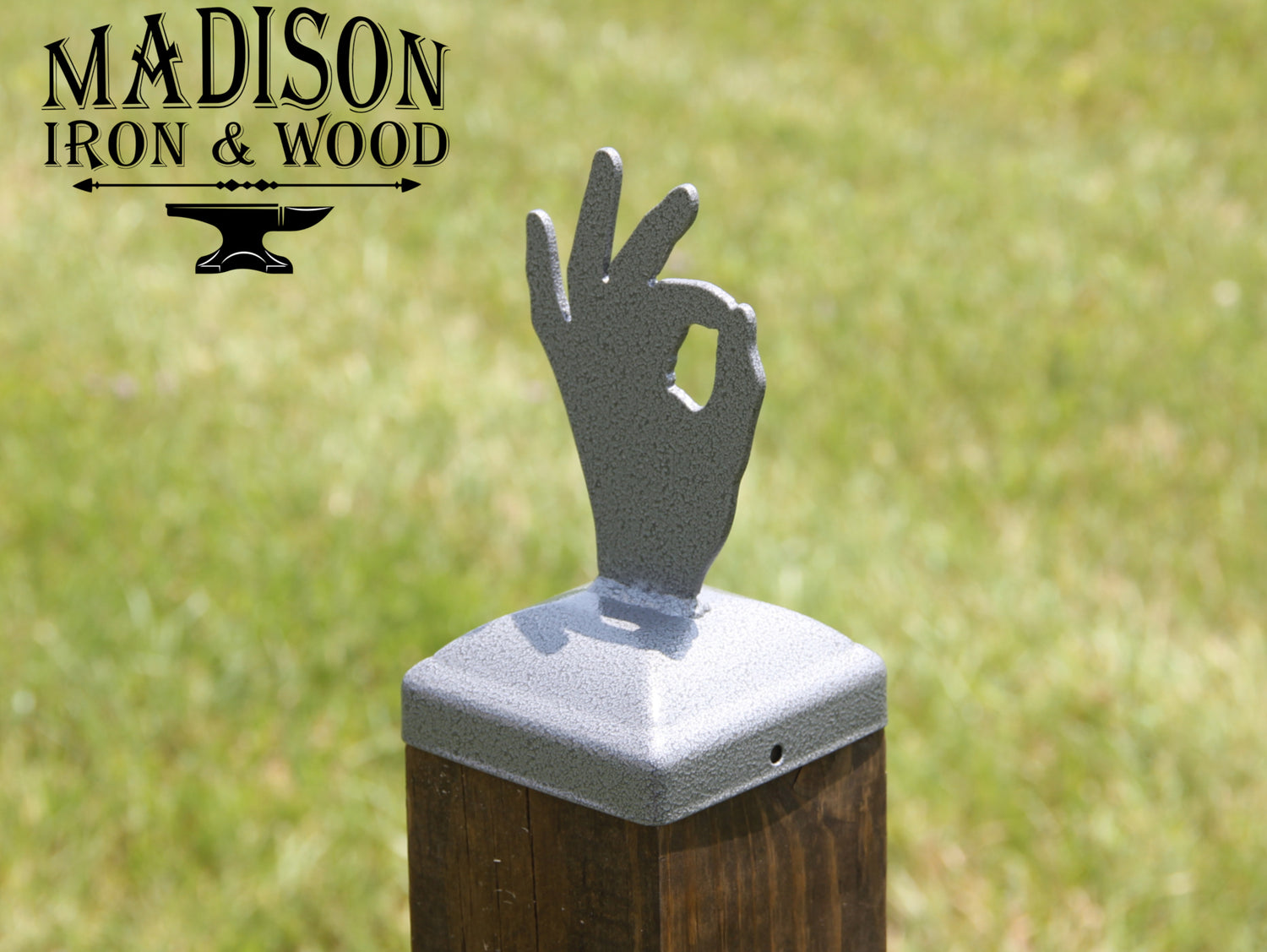 Madison Iron and wood – Metal Décor – Home Improvement – Home décor – Post Caps – Outdoor Décor