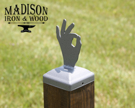 Madison Iron and wood – Metal Décor – Home Improvement – Home décor – Post Caps – Outdoor Décor