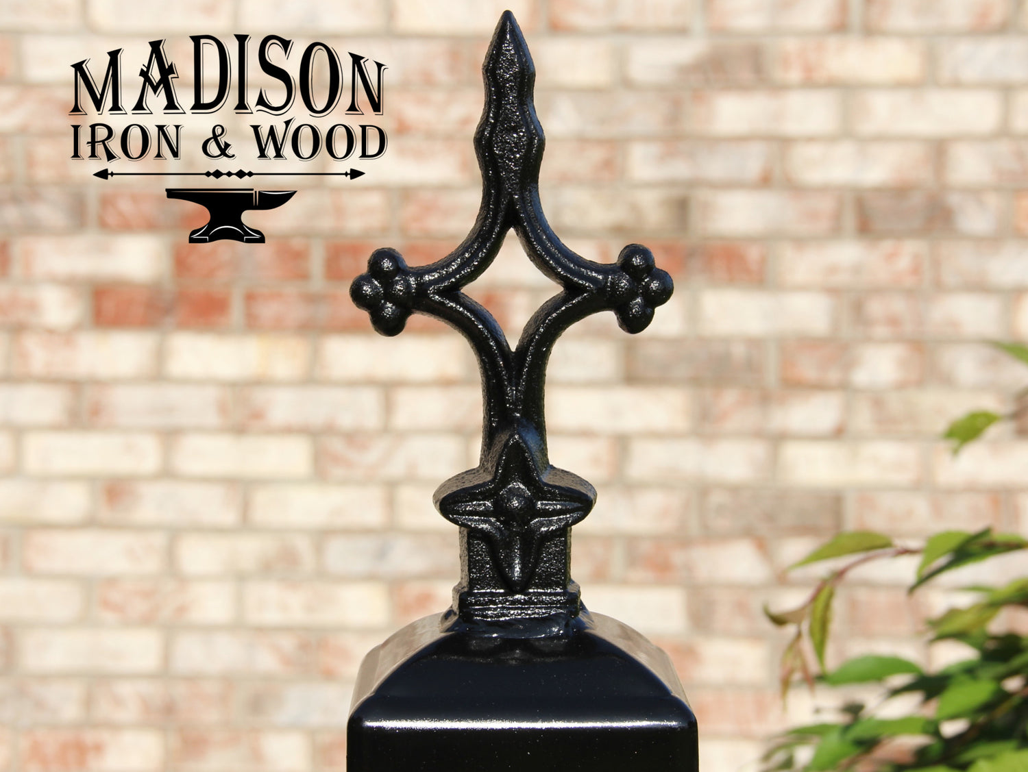 Madison Iron and wood – Metal Décor – Home Improvement – Home décor – Post Caps – Outdoor Décor