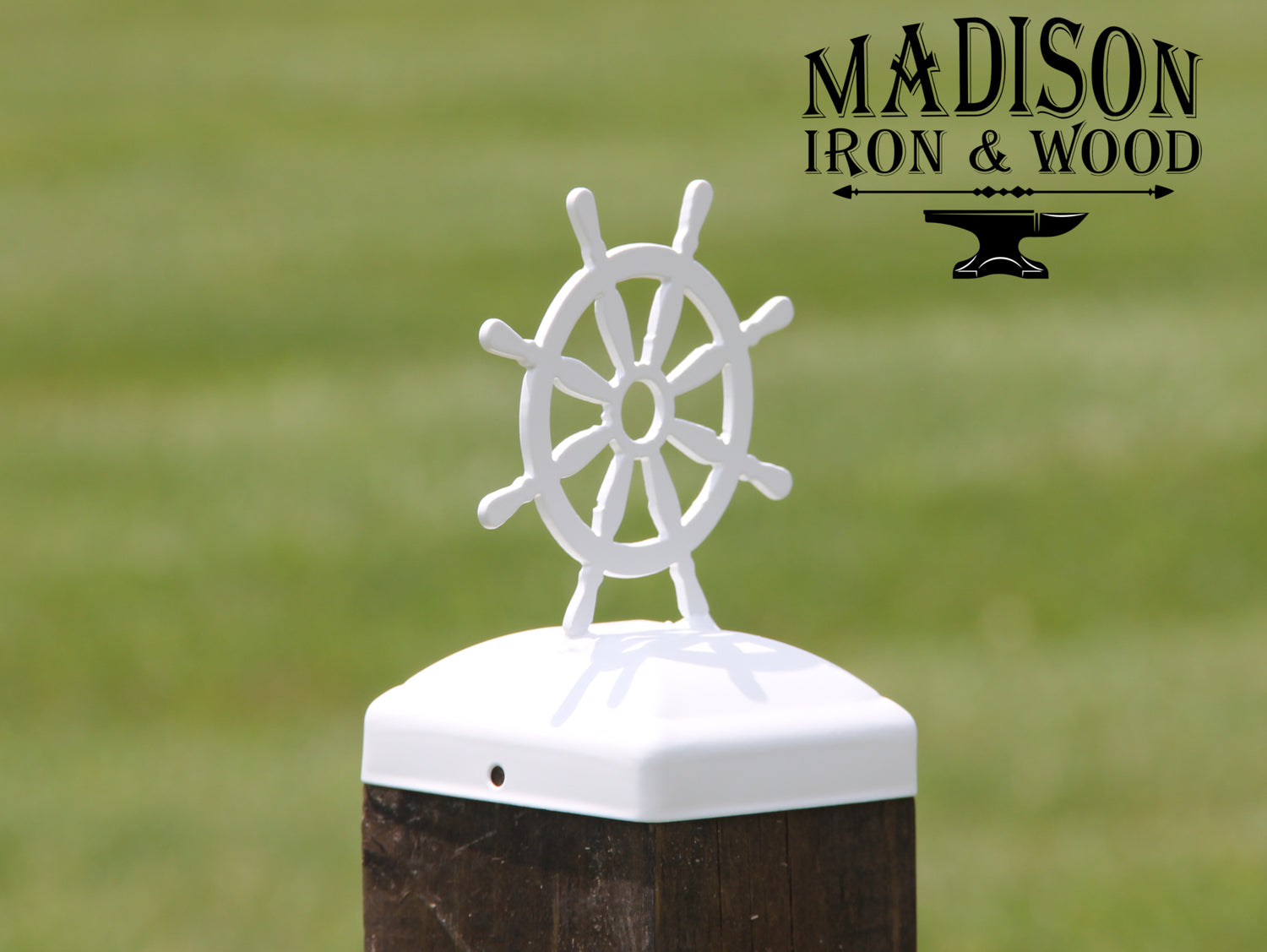 Madison Iron and wood – Metal Décor – Home Improvement – Home décor – Post Caps – Outdoor Décor