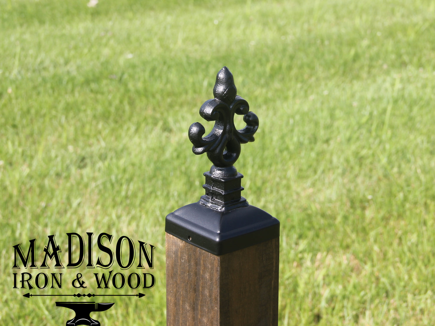 Madison Iron and wood – Metal Décor – Home Improvement – Home décor – Post Caps – Outdoor Décor