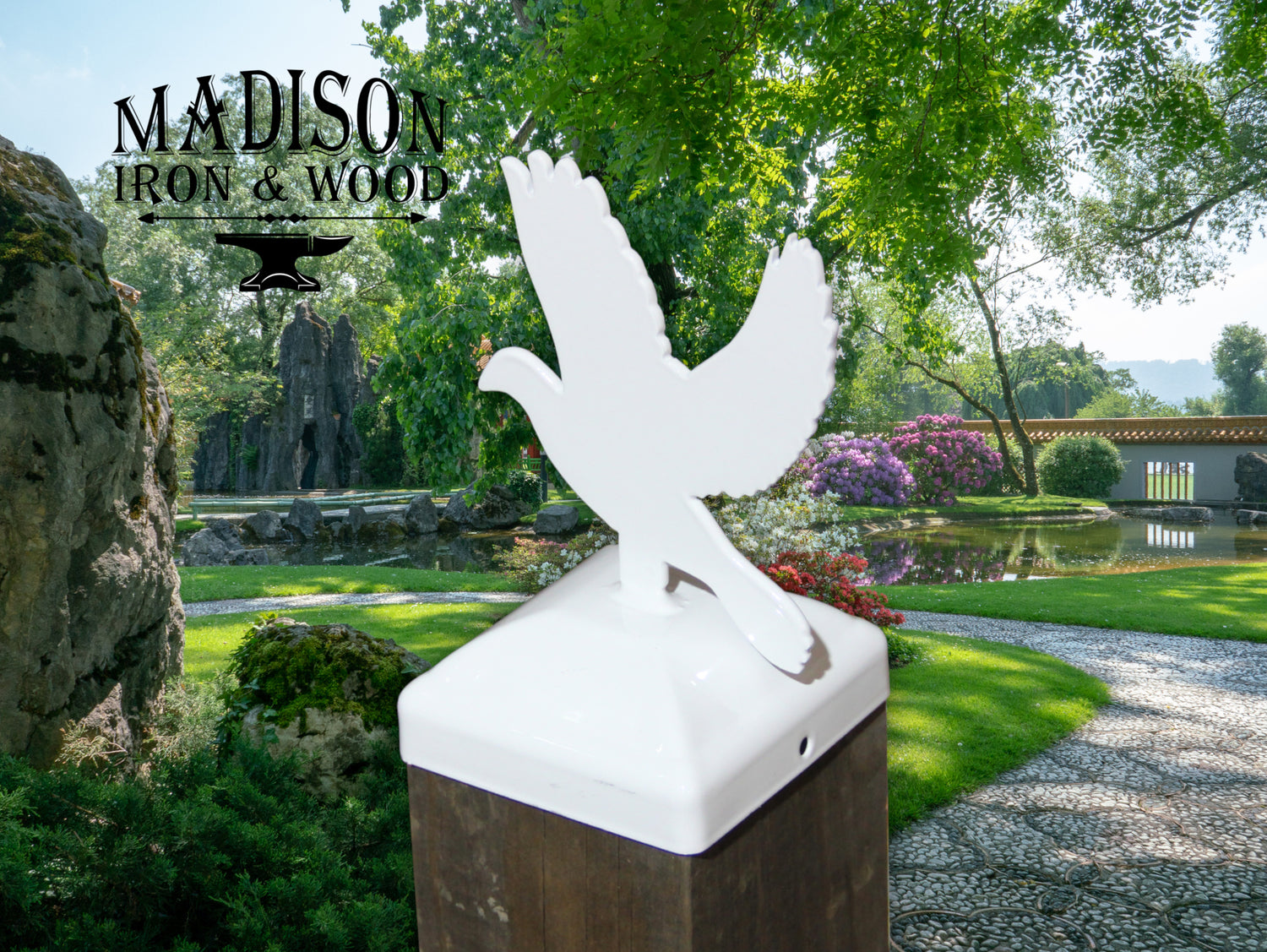 Madison Iron and wood – Metal Décor – Home Improvement – Home décor – Post Caps – Outdoor Décor