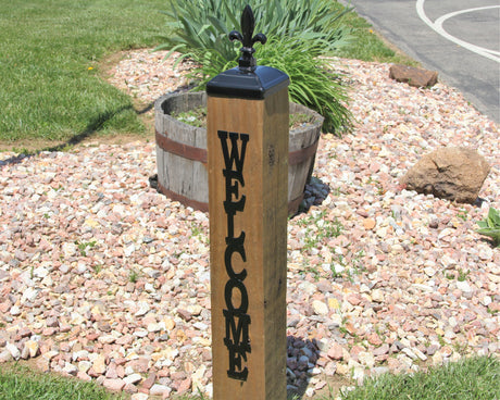 Madison Iron and wood – Metal Décor – Home Improvement – Home décor – Post Caps – Outdoor Décor