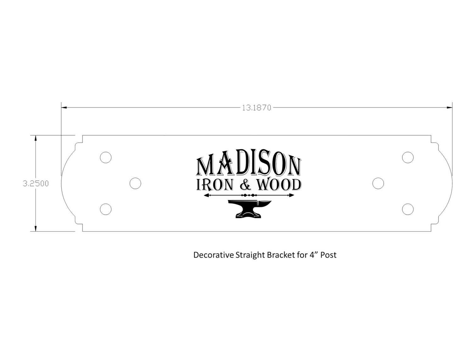 Madison Iron and wood – Metal Décor – Home Improvement – Home décor – Post Caps – Outdoor Décor
