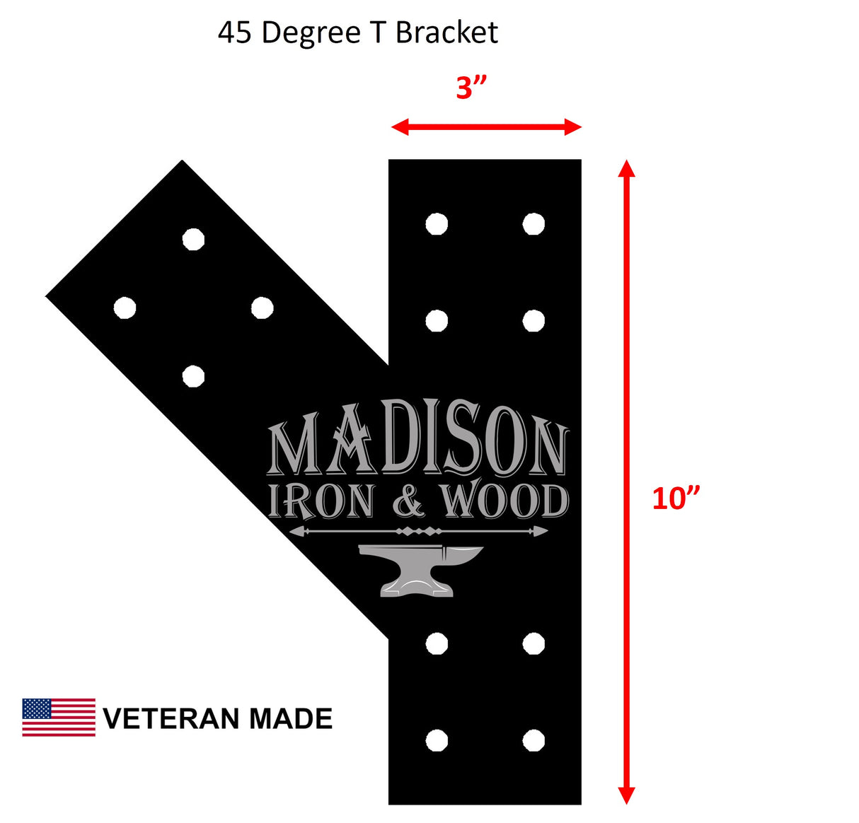 Madison Iron and wood – Metal Décor – Home Improvement – Home décor – Post Caps – Outdoor Décor