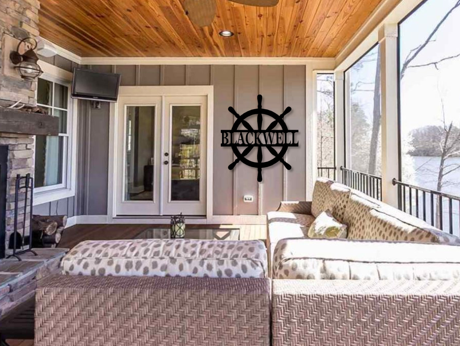Madison Iron and wood – Metal Décor – Home Improvement – Home décor – Post Caps – Outdoor Décor