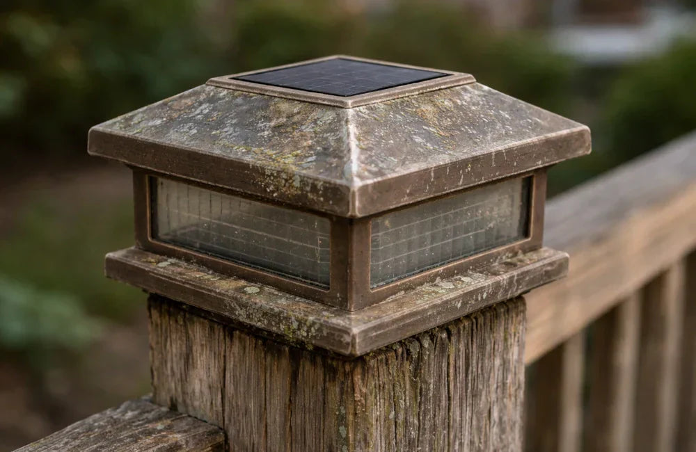 Lighted Post Caps: Pros and Cons | Madison Iron and Wood