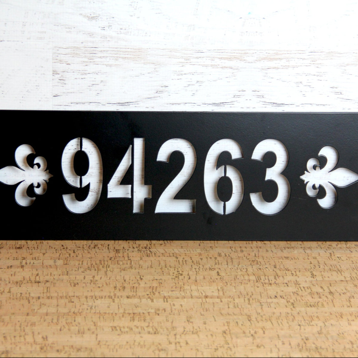 Metal Address Signs - Madison Iron and Wood