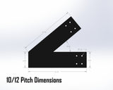 Web Truss Industrial Brackets, For 8 Inch Lumber