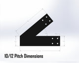 Supports industriels Web Truss, pour poutres de 4" - VEUILLEZ NOUS CONTACTER D'ABORD À PROPOS DE L'APPLICATION 