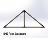 King Truss Industrial Bracket Set, For 4 Inch Lumber