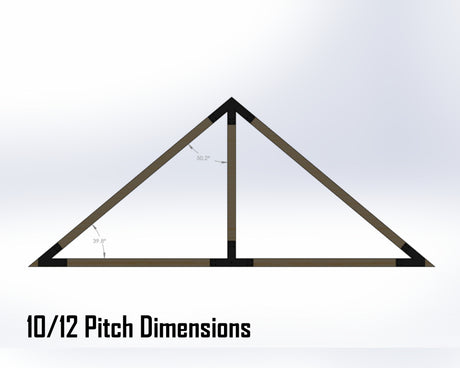 King Truss Industrial Bracket Set, For 4 Inch Lumber