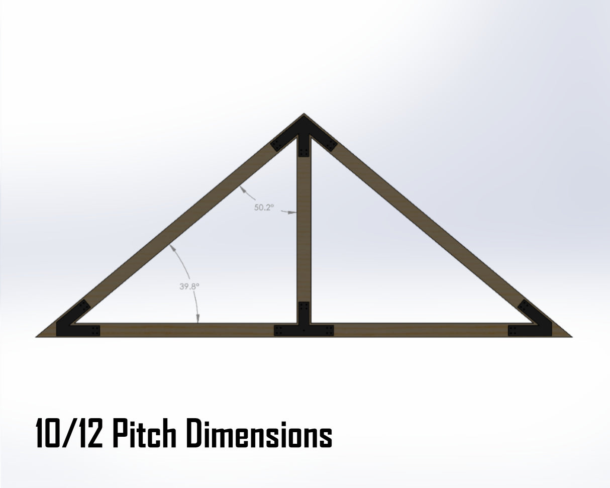 King Truss Industrial Brackets, For 6 Inch Lumber