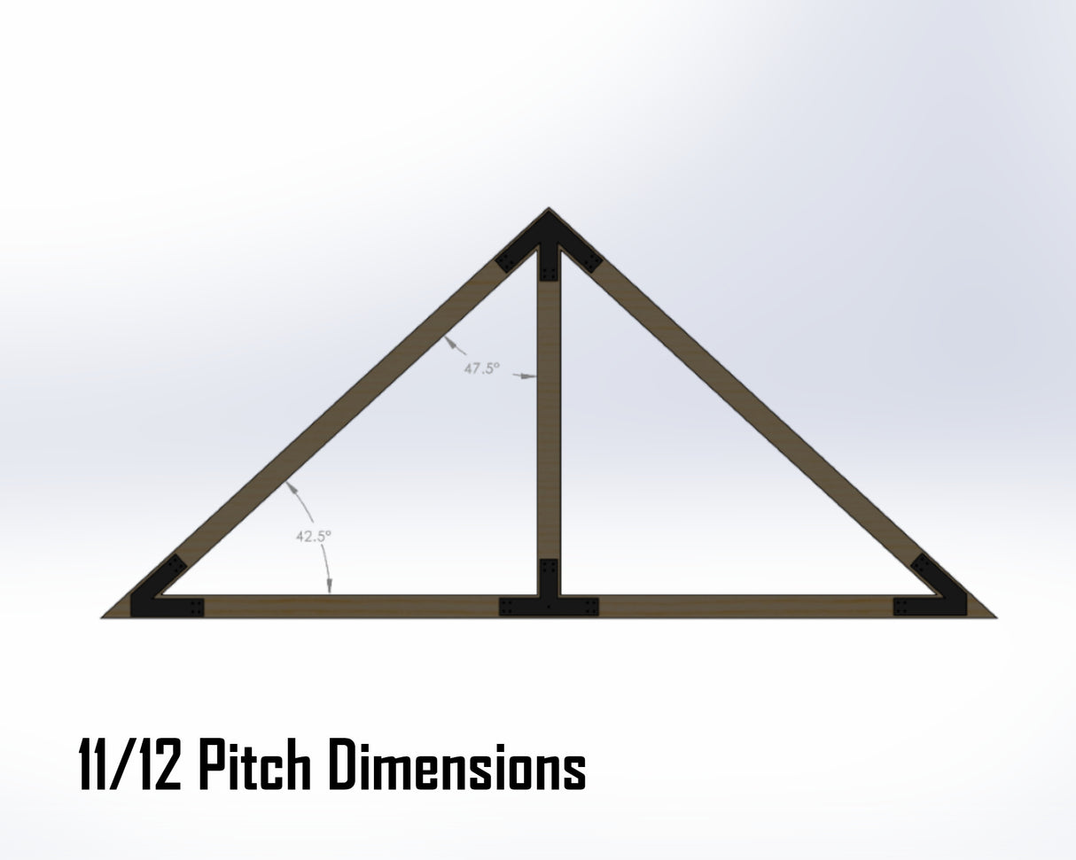 King Truss Industrial Brackets, For 6 Inch Lumber