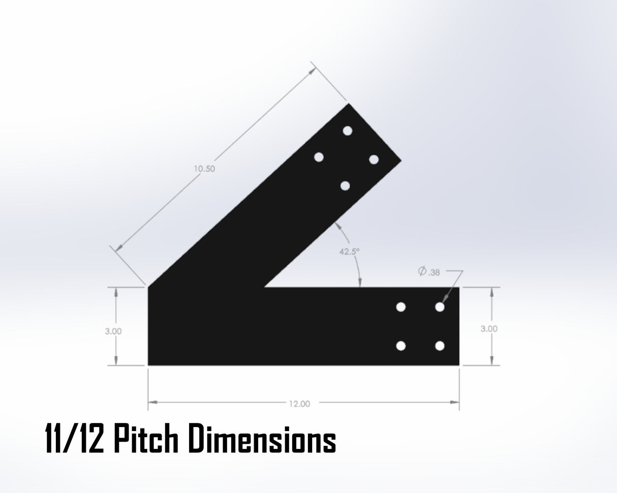 Supports industriels Web Truss, pour poutres de 4" - VEUILLEZ NOUS CONTACTER D'ABORD À PROPOS DE L'APPLICATION 