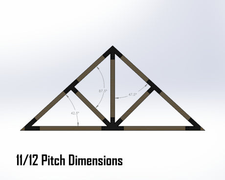 Web Truss Industrial Brackets, For 4 Inch Lumber