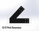 Supports industriels Web Truss, pour poutres de 4" - VEUILLEZ NOUS CONTACTER D'ABORD À PROPOS DE L'APPLICATION 