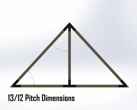 King Truss Industrial Bracket Set, For 4 Inch Lumber