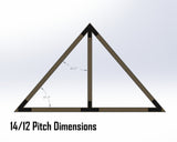 King Truss Industrial Brackets, For 6 Inch Lumber