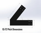 King Truss Industrial Brackets, For 6 Inch Lumber - Madison Iron and Wood