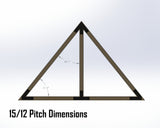 King Truss Industrial Brackets, For 6 Inch Lumber