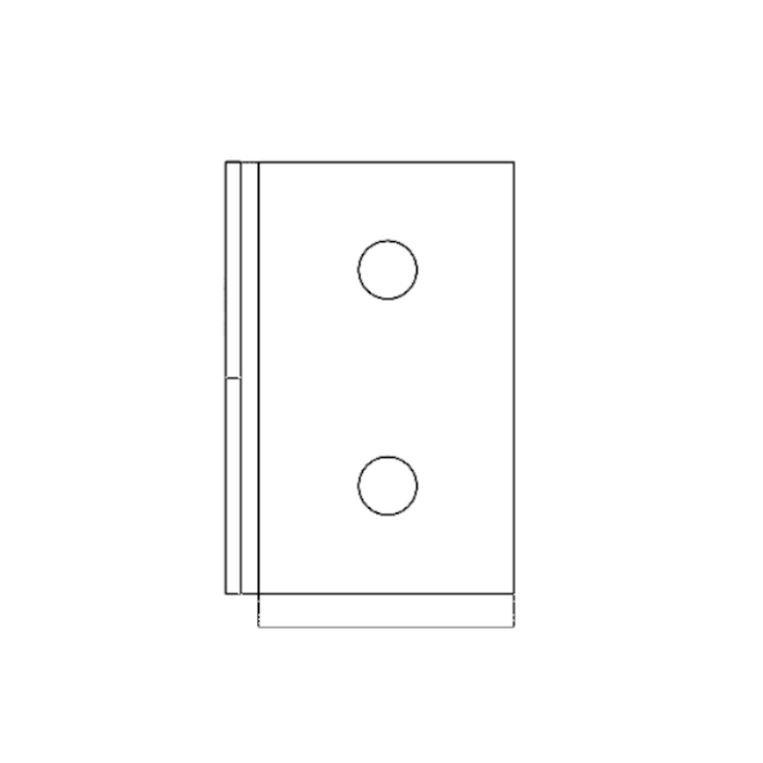 1.5"x4" Joist Hanger (2D)