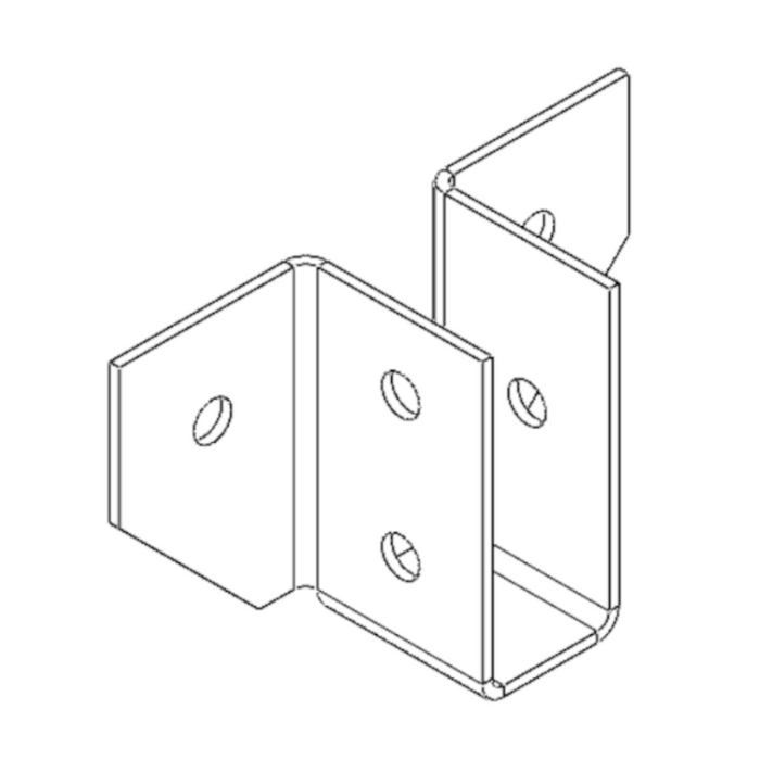 1.5"x4" Joist Hanger (3D)