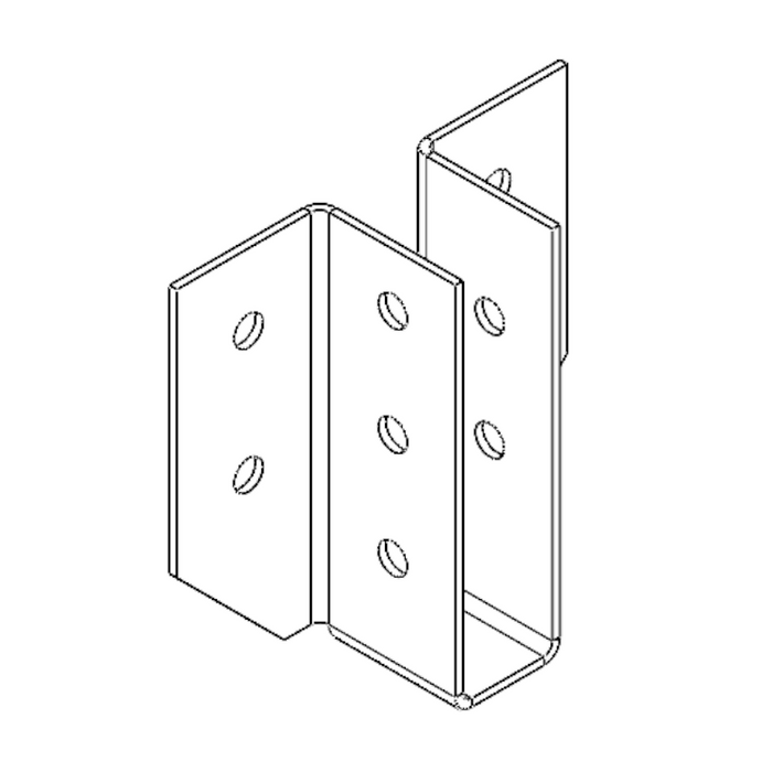 1.5"x6" Joist Hanger (2D)