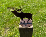 Elk Post Top For Round Wood Fence Post