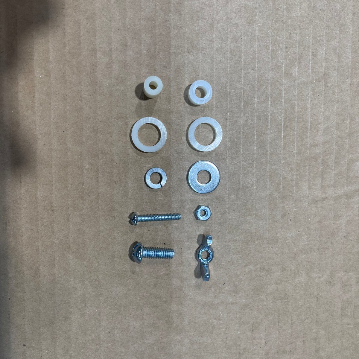 Flag Mounting Hardware Kit for Metal Mailbox Madison Iron and Wood