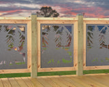 24"x30" - Bear Landscape Fence/Gate Panel Insert - Madison Iron and Wood