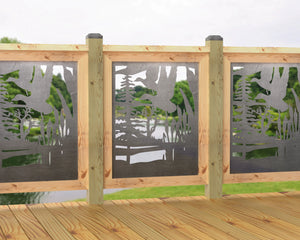 24"x30" - Crane Pond Fence/Gate Panel Insert