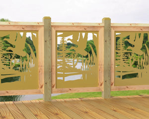 24"x30" - Crane Pond Fence/Gate Panel Insert