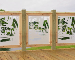 24"x30" - Crane Pond Fence/Gate Panel Insert