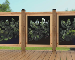 24"x30" - Floral Design Fence/Gate Panel Insert