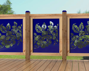 24"x30" - Floral Design Fence/Gate Panel Insert