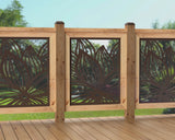 24"x30" - Garden Flower Fence/Gate Panel Insert - Madison Iron and Wood