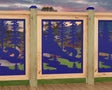 24"x30" - Bear Landscape Fence/Gate Panel Insert - Variation 2 - Madison Iron and Wood