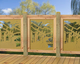 24"x30" - Duck Pond Fence/Gate Panel Insert - Madison Iron and Wood
