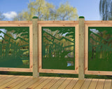 24"x30" - Duck Pond Fence/Gate Panel Insert - Madison Iron and Wood