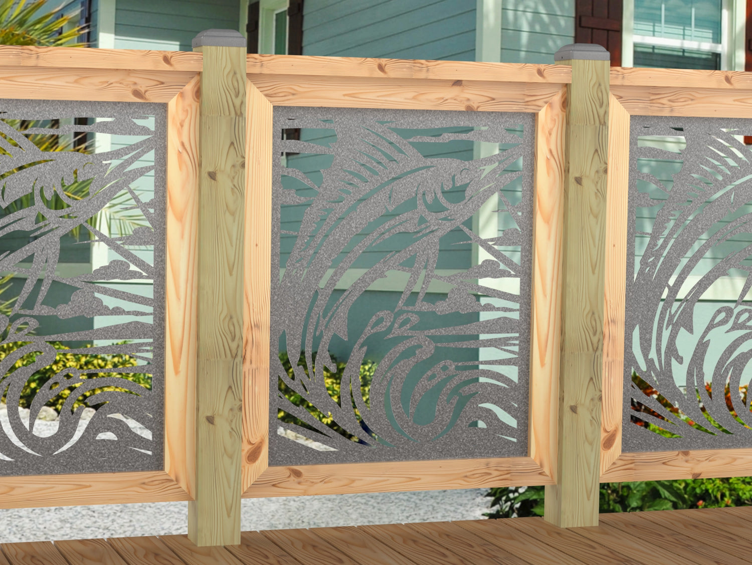 Marlin Jumping Railing Panel Insert